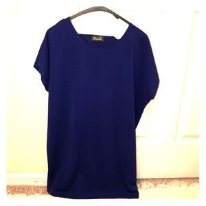 Royal blue tunic